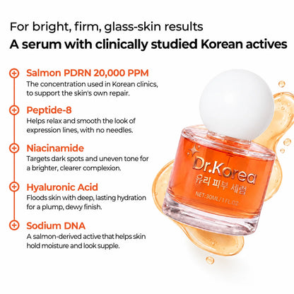 Dr.Korea PDRN & Peptide-8 Glass Skin Serum